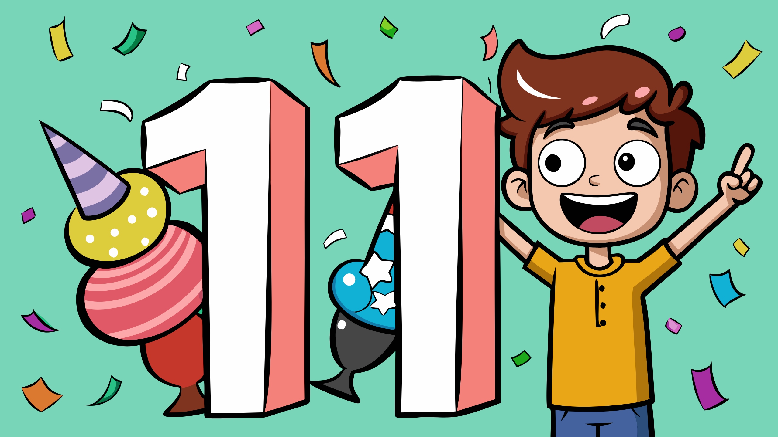Поздравление с днём рождения 11 лет